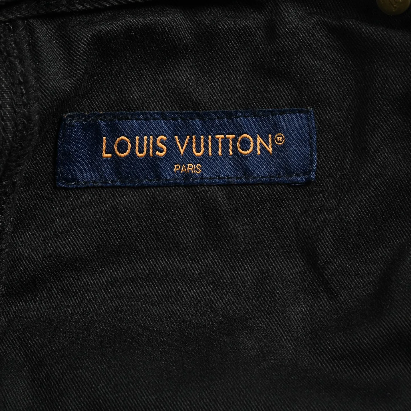 Louis Vuitton/Louis Vuitton presbyopic embossed jeans
